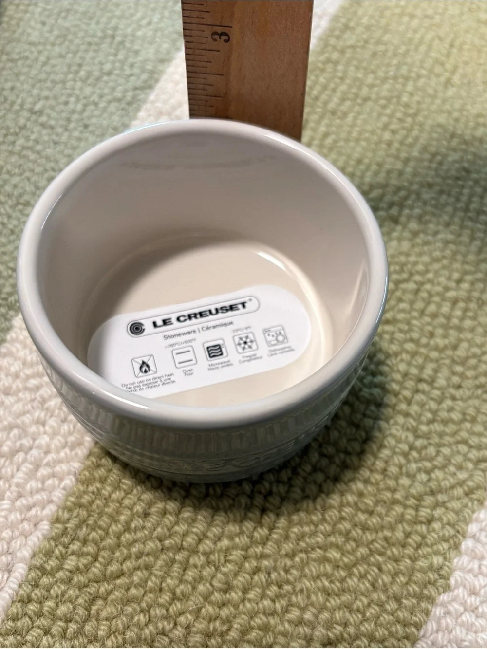 Le Creuset Pistache Straight Wall Ramekins - Set of 2